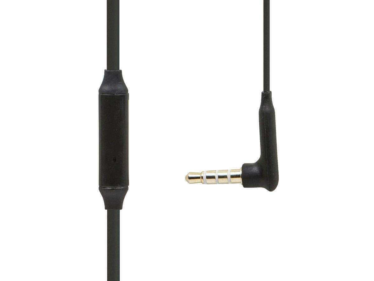 Monoprice Hi-Fi Reflective Sound Technology Earbuds Headphones w/ Microphone-Black/Bronze