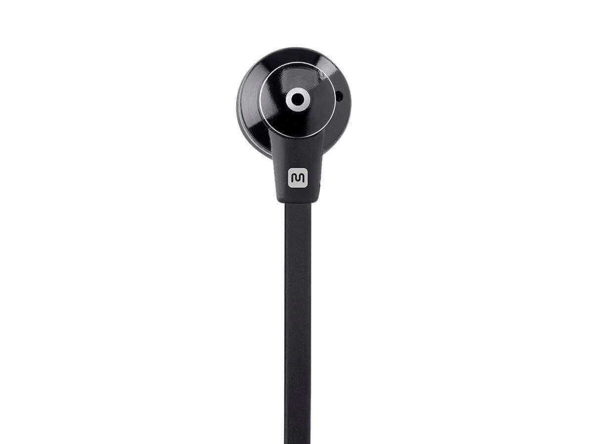 Monoprice Hi-Fi Reflective Sound Technology Earbuds Headphones with Microphone  Black/Carbonite