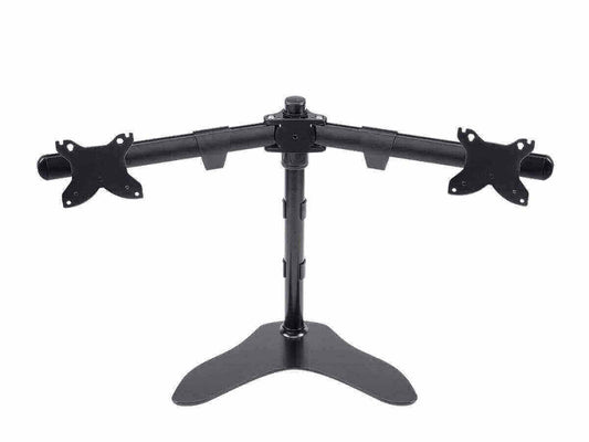 Dual Monitor Free Standing Desk Mount 15in - 30in