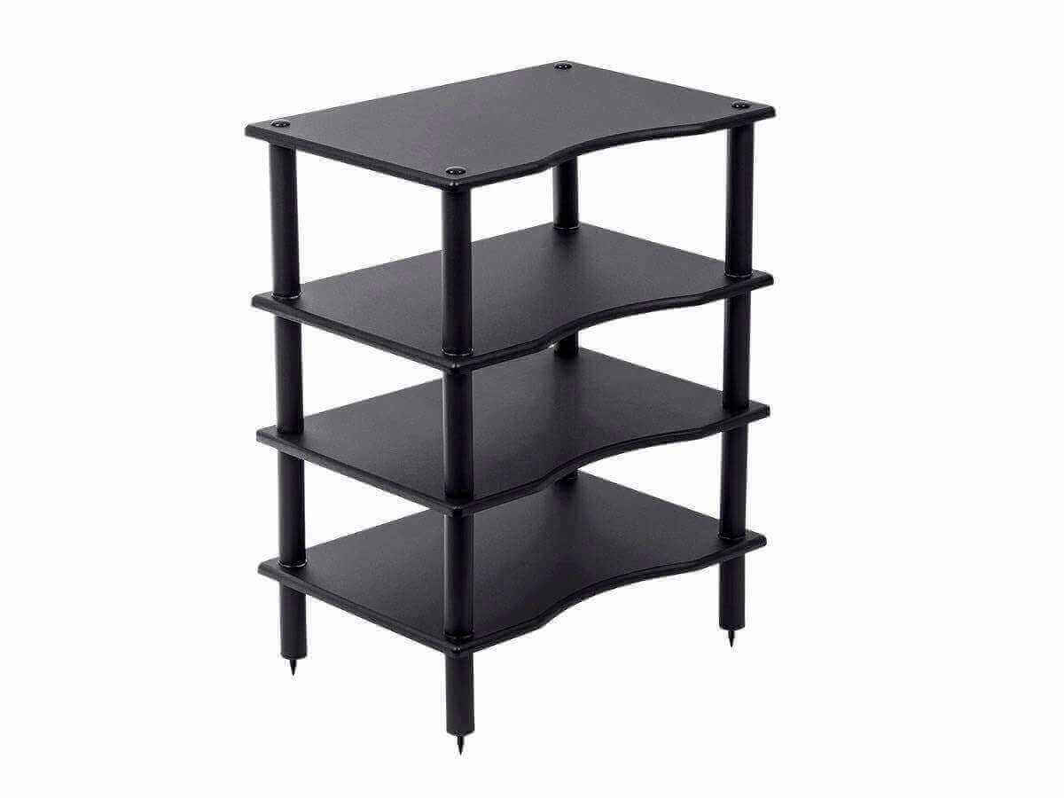 Monolith by Monoprice 4 Tier Audio Stand (Black)