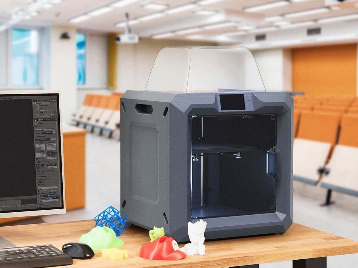 MP Fully Enclosed 300 3D Printer, Easy Wi-Fi, Touch Screen, Large Build Size, Assisted Leveling