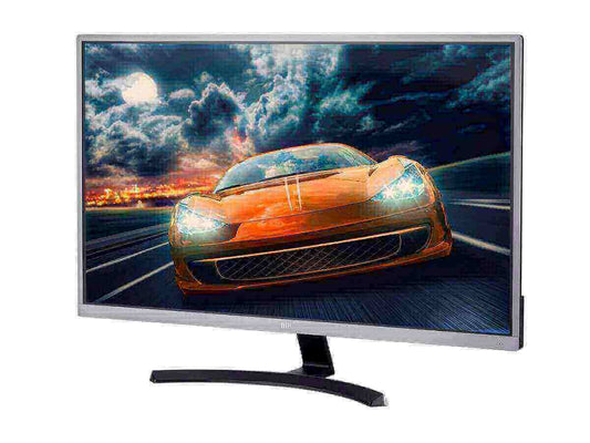 81cm 4K HDR IPS Ultra Slim Desktop Monitor, Gun Metal with Slim Bezel