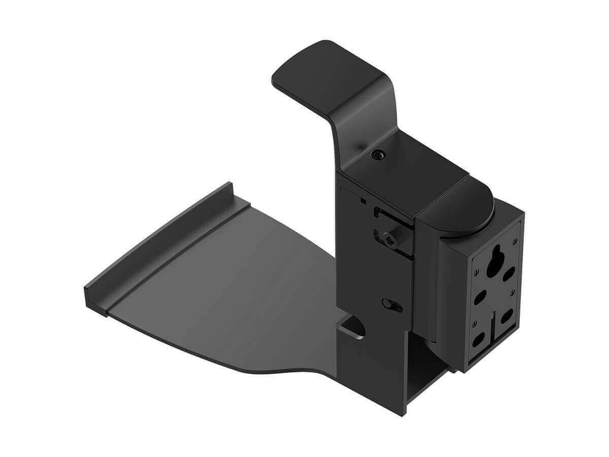 Monoprice Premium Fixed Wall Mount for SONOS PLAY:5 Speakers - Black With Cable Management and Stable Base For Home theater