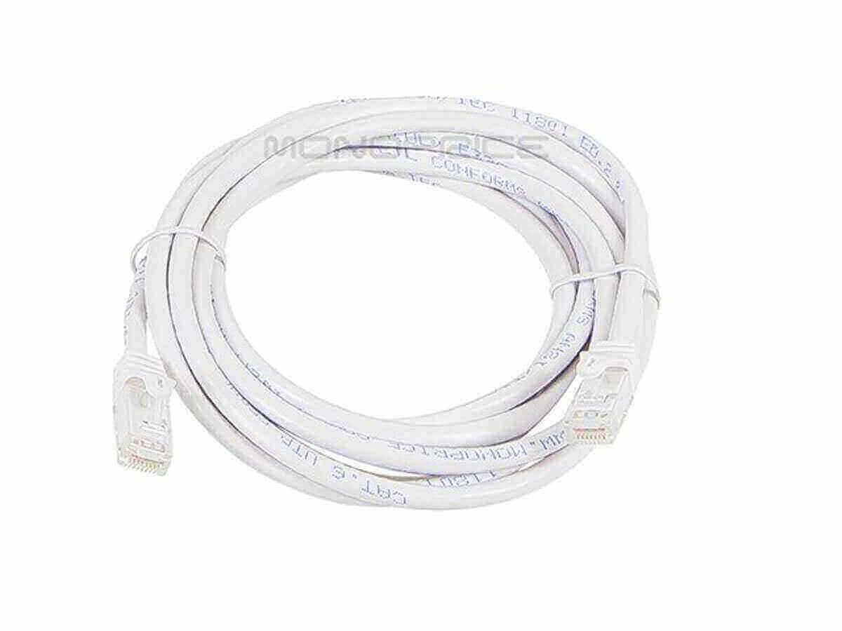 Flexboot Cat6 Ethernet Patch Cable (5 pack) - Snagless RJ45, Stranded, 550Mhz, UTP, Pure Bare Copper Wire,